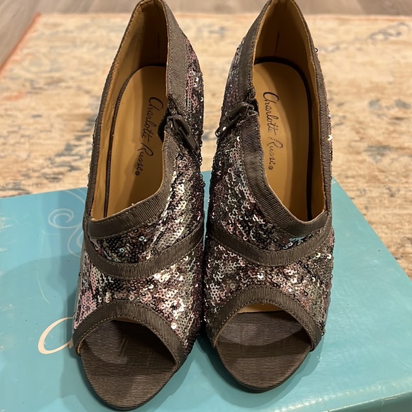 Sequin Charlotte Russe Heels - Picture 10 of 15